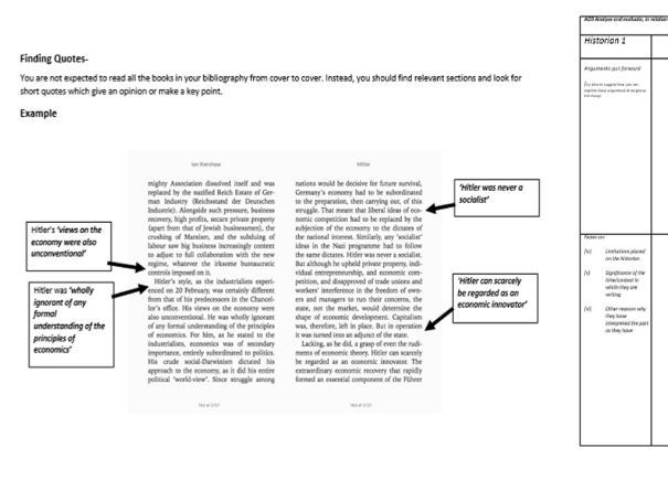 How to Write an A Level History Coursework Essay